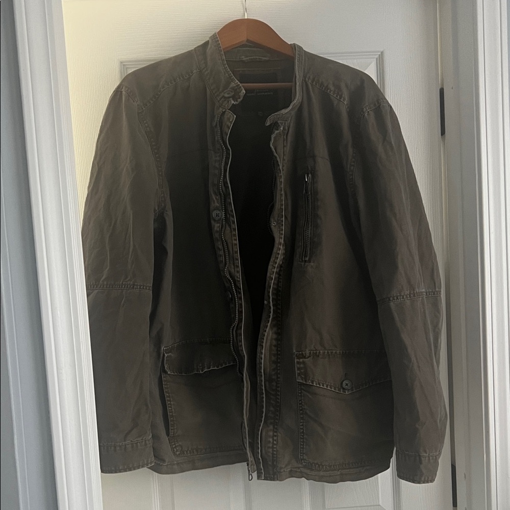 Marc Anthony Green Military Jacket
